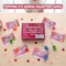 4E's Novelty 24 Pack Valentines Cards with Popping Eye Animals, Pop Out Eyes Squeeze Toy Keychain with Cards, Popping Eyes Valentines for Kids Classroom, Keychain Valentine for Kids Party Favors Bulk